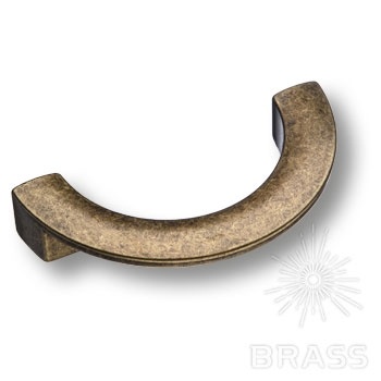 Brass Ручка скоба 5430 Antique Bronze античная бронза 96 мм фото 1