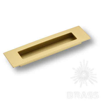 Brass Ручка врезная 1174 160MP35 матовое золото 160 мм фото 1