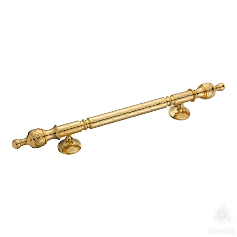 Brass Ручка дверная 10141-031-40-80 латунь, глянцевое золото фото 1