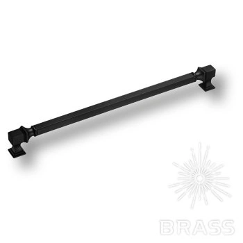 Brass Ручка скоба BU 015.320.09SQ черный 320 мм фото 1