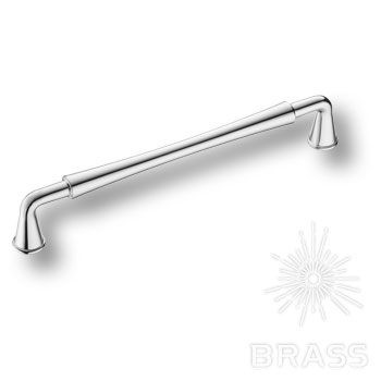 Brass Ручка скоба 543-160-Chrome глянцевый хром 160 мм фото 1