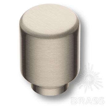 Brass Ручка кнопка 4237 001MP08 сатинированный никель фото 1