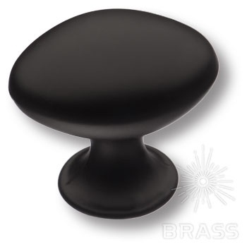 Brass Ручка кнопка 15.340.00.09 черный  фото 1