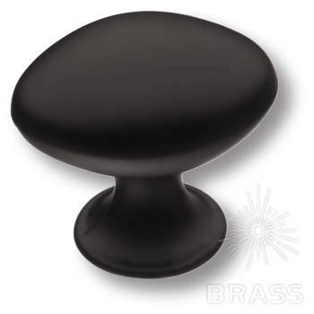 Brass Ручка кнопка 15.340.00.09 черный  фото 1