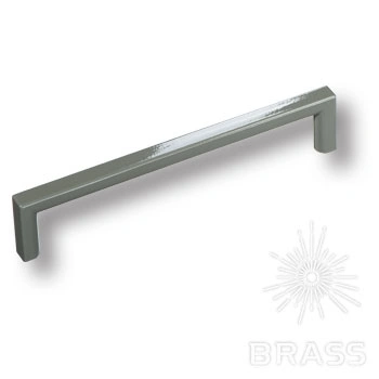 Brass Ручка скоба 6765-583 GREEN BRIGHT глянцевый зеленый 128 мм фото 1