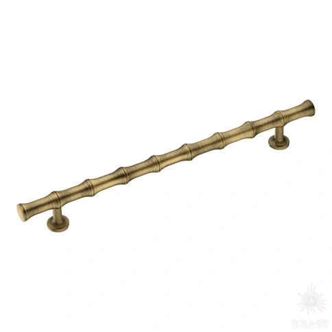 Brass Ручка скоба 9244 0224 ABM-ABM состаренная латунь 224 мм фото 1