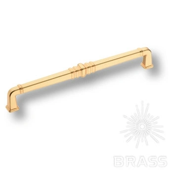 Brass Ручка скоба KT 012.224.22 матовое золото 224 мм фото 1