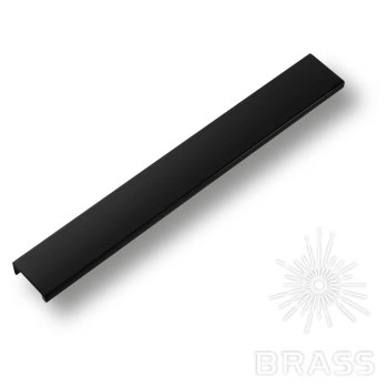 Brass Ручка торцевая 8926 0256 AL6 чёрный 256 мм фото 1