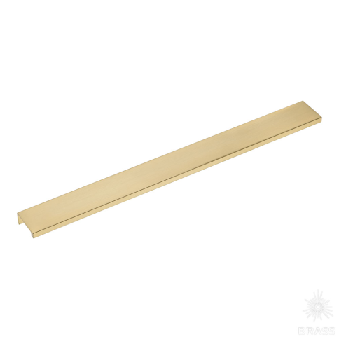 Brass Ручка торцевая 8926 0320 GB матовая латунь 320 мм фото 1