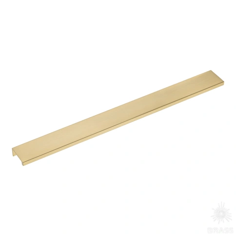 Brass Ручка торцевая 8926 0320 GB матовая латунь 320 мм фото 1