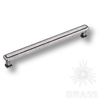 Brass Ручка скоба 1101 192MP14 старое серебро 192 мм фото 1