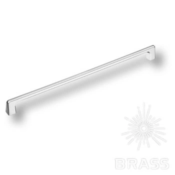 Brass Ручка скоба 1107 320MP02 глянцевый хром 320 мм фото 1