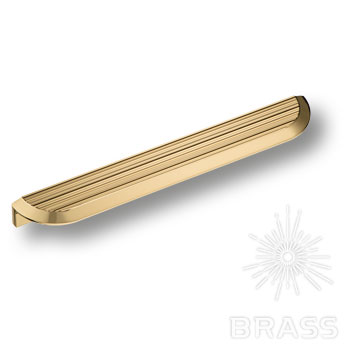Brass Ручка скоба 9064 0224 GL глянцевое золото 224 мм фото 1