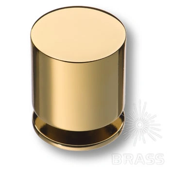 Brass Ручка кнопка 1956 0026 GL глянцевое золото фото 1