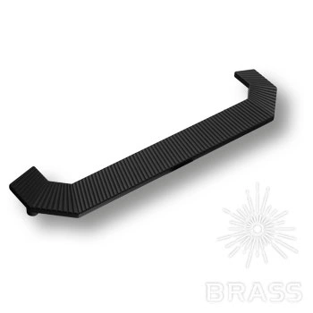 Brass Ручка скоба 1213 224MP24 чёрный 224 мм фото 1