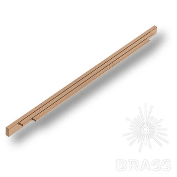 Brass Ручка накладная 9429 0512 ELX8 брашированная бронза 512 мм фото 1