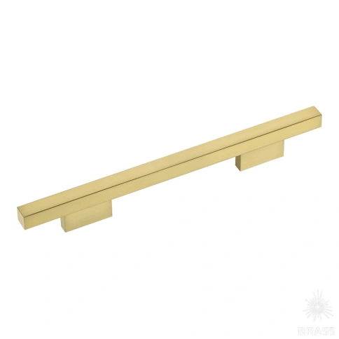 Brass Ручка скоба 7345 0192 GB-GB матовая латунь 192 мм фото 1