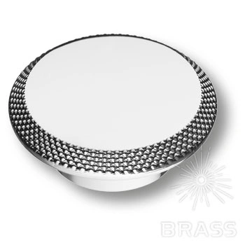 Brass Ручка кнопка 4102 003MP02 глянцевый хром фото 1