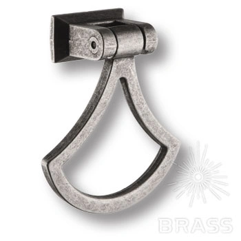 Brass Ручка кольцо 15.422.00.16 старое серебро фото 1