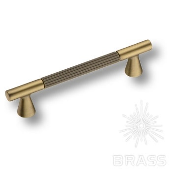 Brass Ручка скоба 1119 128MP30 состаренная латунь 128 мм фото 1