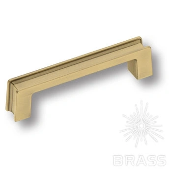 Brass Ручка скоба 1140 096MP30 состаренная латунь 96 мм фото 1
