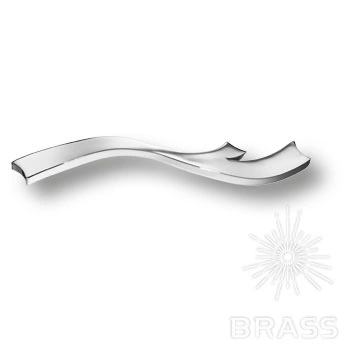 Brass Ручка скоба 8145L 0160 CR левая глянцевый хром 160 мм фото 1