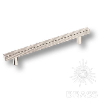 Brass Ручка скоба 8767 0160 PN-PN глянцевый никель 160 мм фото 1