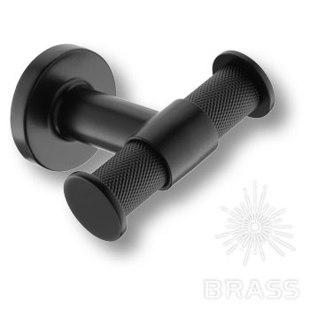 Brass Крючок мебельный 1035 012 AL6 чёрный фото 1