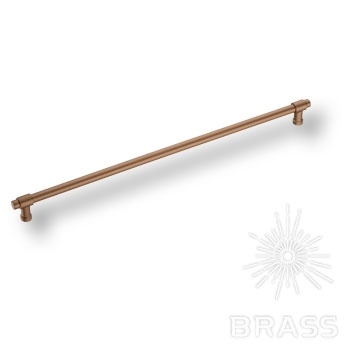 Brass Ручка рейлинг 4686 0416 ELX8-ELX8 брашированная бронза 416 мм фото 1