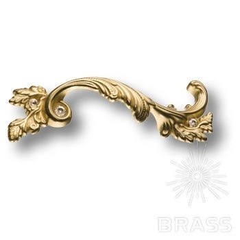 Brass Ручка скоба 15.216.64 SWA left NBC латунь 64 мм  фото 1