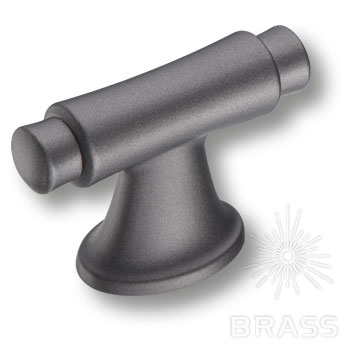 Brass Ручка кнопка модерн 4117 016PC27 графит 16 мм фото 1