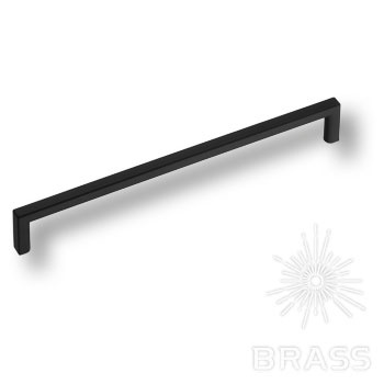 Brass Ручка скоба 6763-032 черный 192 мм фото 1
