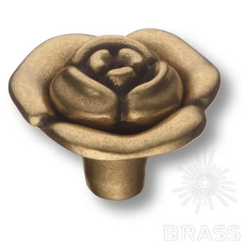 Brass Ручка кнопка 15.393.45.12 античная бронза фото 1
