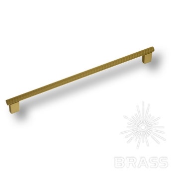 Brass Ручка рейлинг модерн 7451.0350.959 матовое золото 320 мм фото 1