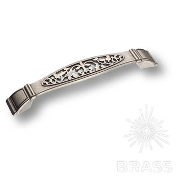 Brass Ручка скоба 15.169.160.16 старое серебро 160 мм фото 1