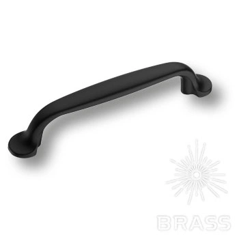 Brass Ручка скоба 7032-032 черный 96 мм фото 1