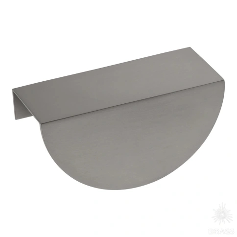 Brass Ручка торцевая 1233-64-Titanium графит 64 мм фото 1