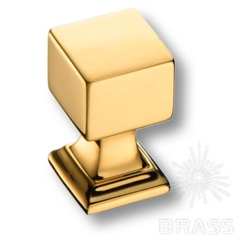 Brass Ручка кнопка 15.374.18.19 глянцевое золото 24К фото 1