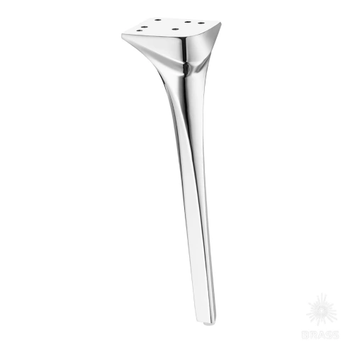 Brass Опора мебельная 3020 280 Chrome PANAMA глянцевый хром 280 мм фото 1