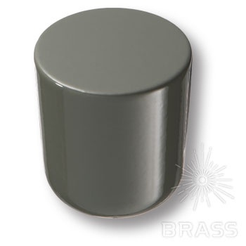 Brass Ручка кнопка 8161-583 GREEN BRIGHT глянцевый зеленый фото 1