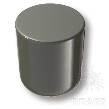 Brass Ручка кнопка 8161-583 GREEN BRIGHT глянцевый зеленый фото 1