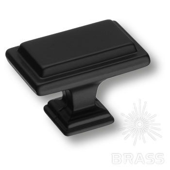 Brass Ручка кнопка 15.368.00.09 черный фото 1