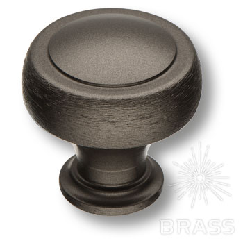 Brass Ручка кнопка 1915 0032 ELX1 брашированный графит фото 1