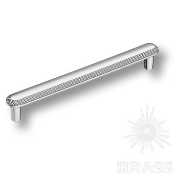 Brass Ручка скоба 1102 160MP02 глянцевый хром 160 мм фото 1