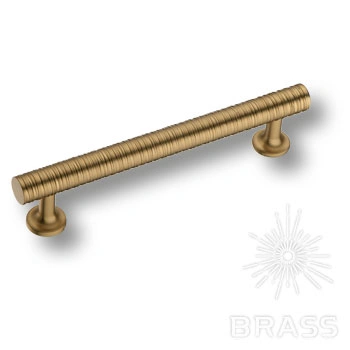Brass Ручка скоба 9208 0128 GB-GB матовая латунь 128 мм фото 1