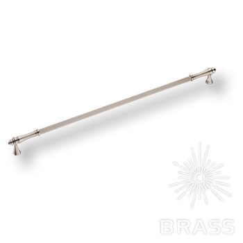 Brass Ручка скоба 2099-51-480-053 глянцевый никель 480 мм фото 1