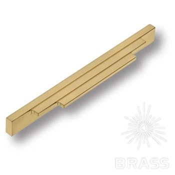 Brass Ручка накладная 9429 0224 GB матовая латунь 224 мм фото 1