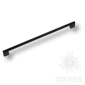 Brass Ручка скоба 8783 0352 AL6-AL6 чёрный 352 мм фото 1
