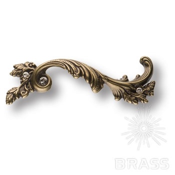 Brass Ручка скоба 15.216.96 SWA 12 right античная бронза 96 мм  фото 1