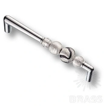 Brass Ручка скоба эксклюзивная коллекция Atomo 15.189.160 AT MG 07 глянцевый хром 160 мм фото 1